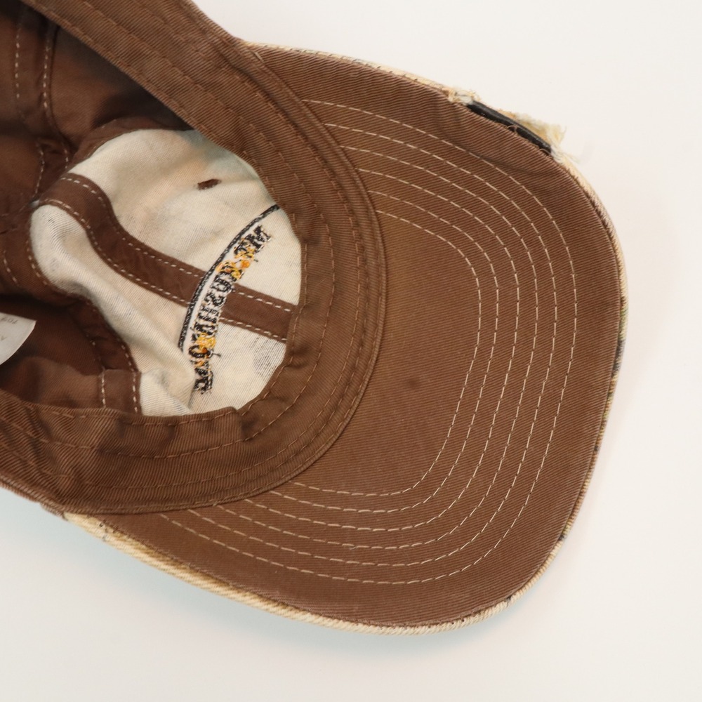 Dri Duck Mt Rushmore Baseball Cap Mens OSFA Brown Camo Distressed National Park - Picture 6 of 7